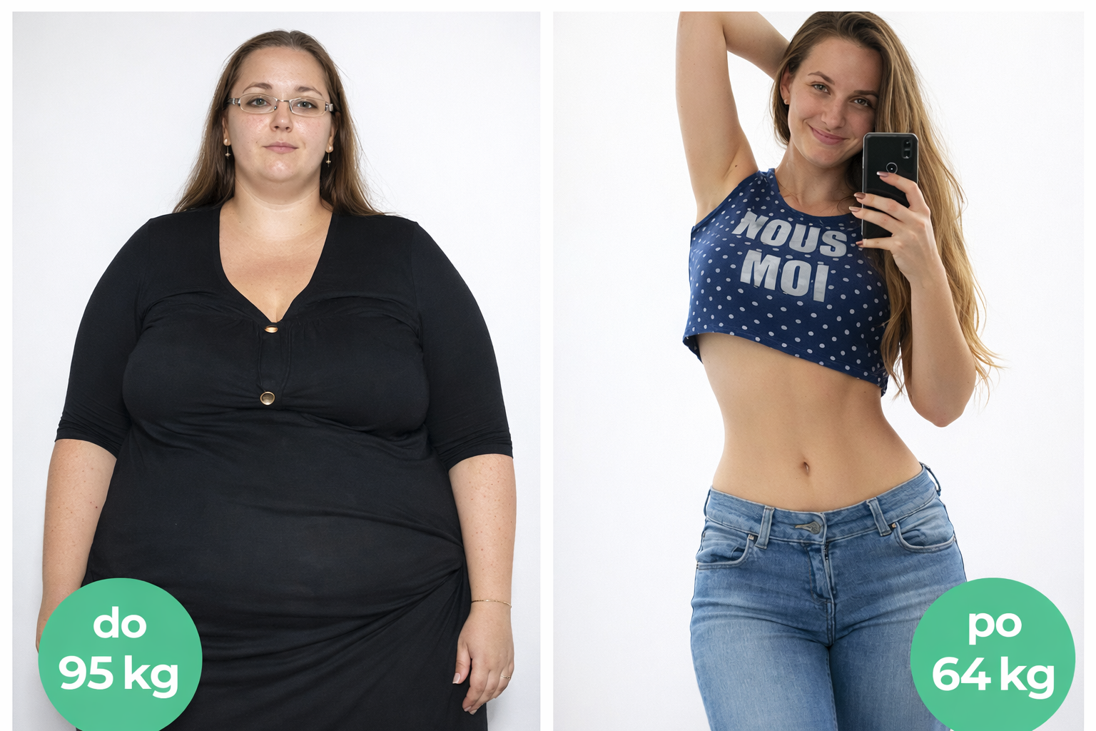 Mireia: antes y después